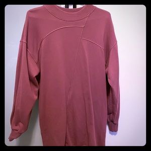 Lululemon Pink Plum Cozy tunic